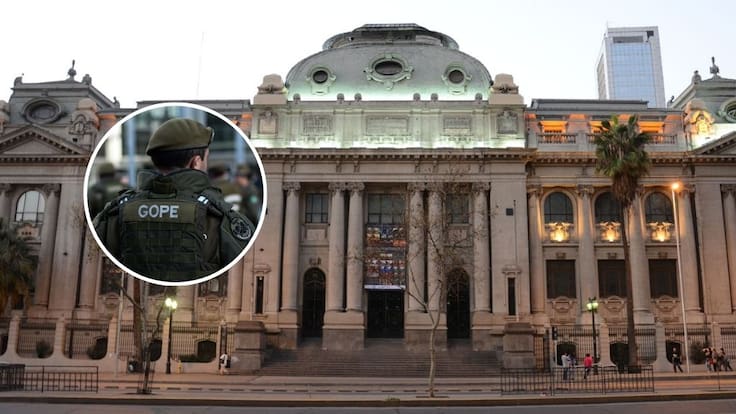 Artefacto sospechoso en Biblioteca Nacional provoca intenso operativo del GOPE: procedimiento terminó sin riesgo