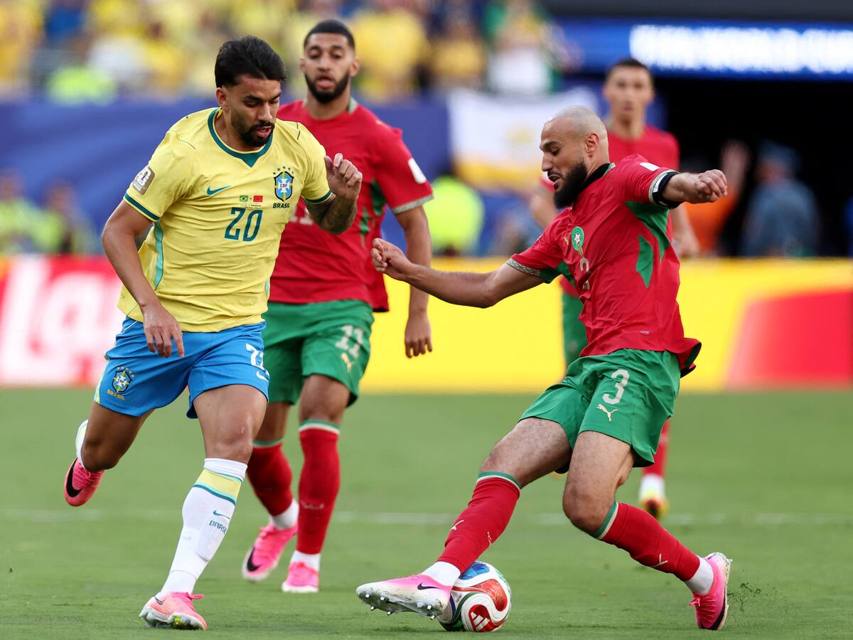 Vinicius rescata a Brasil: marca el empate en un partidazo ante Marruecos por el Mundial 2026