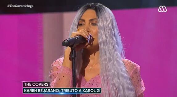 Karen Bejarano enciende ola de críticas tras su presentación en The Covers.