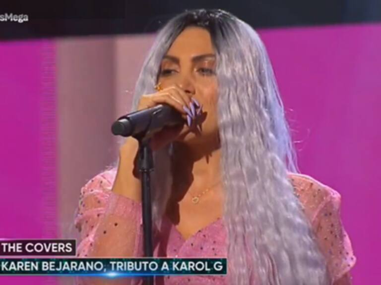 Karen Bejarano enciende ola de críticas tras su presentación en The Covers.