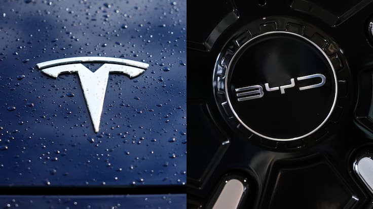 Autos eléctricos en Chile: Tesla da el gran golpe y le quita el liderato a BYD en el último reporte de ventas