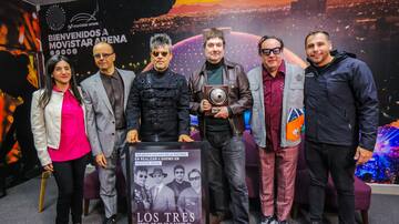 Los Tres recibe importante reconocimiento por ser la primera banda en agotar cuatro veces el Movistar Arena