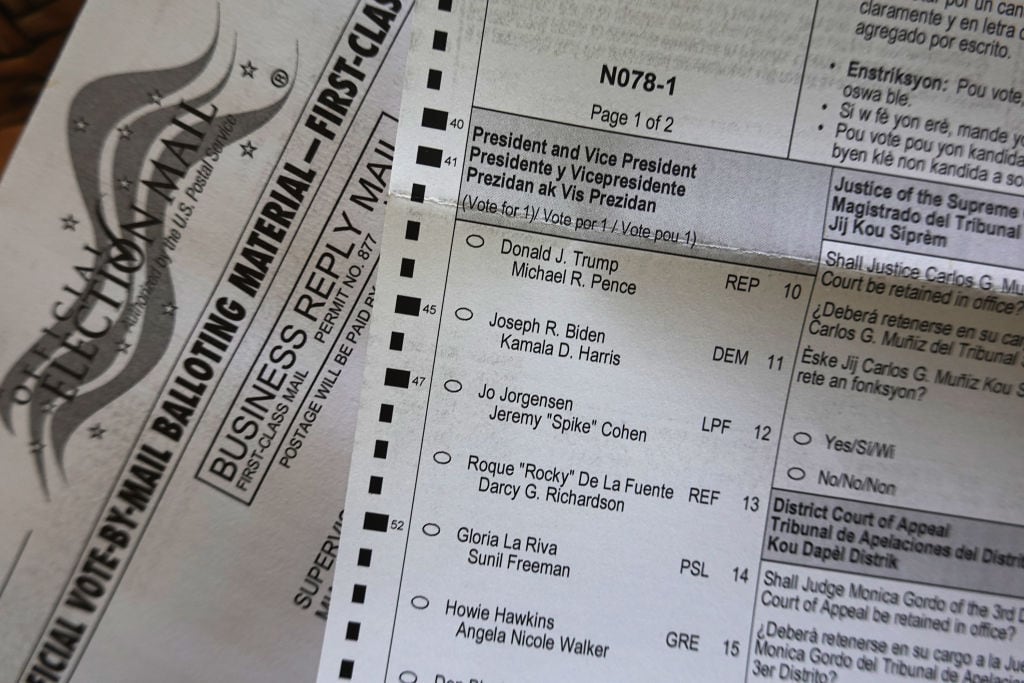 Los votos anticipados en la elección de EEUU