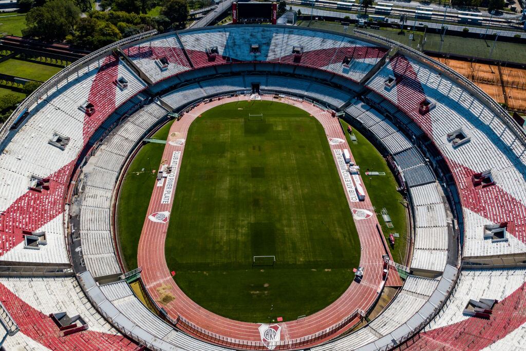 El Covid-19 mantiene vacío al estadio del Club Atlético River Plate