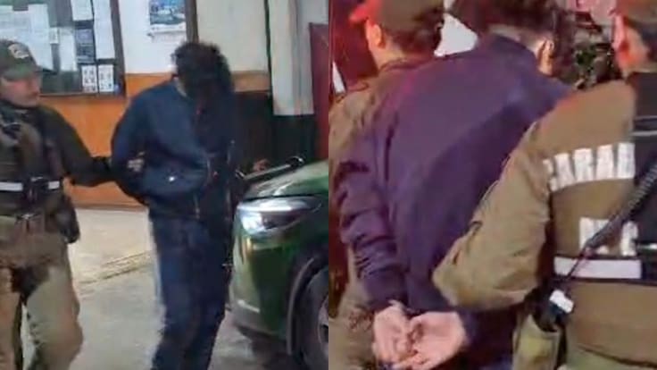 Robo de auto en Ñuñoa termina con violento choque contra un bus: seis detenidos, cuatro de ellos adolescentes