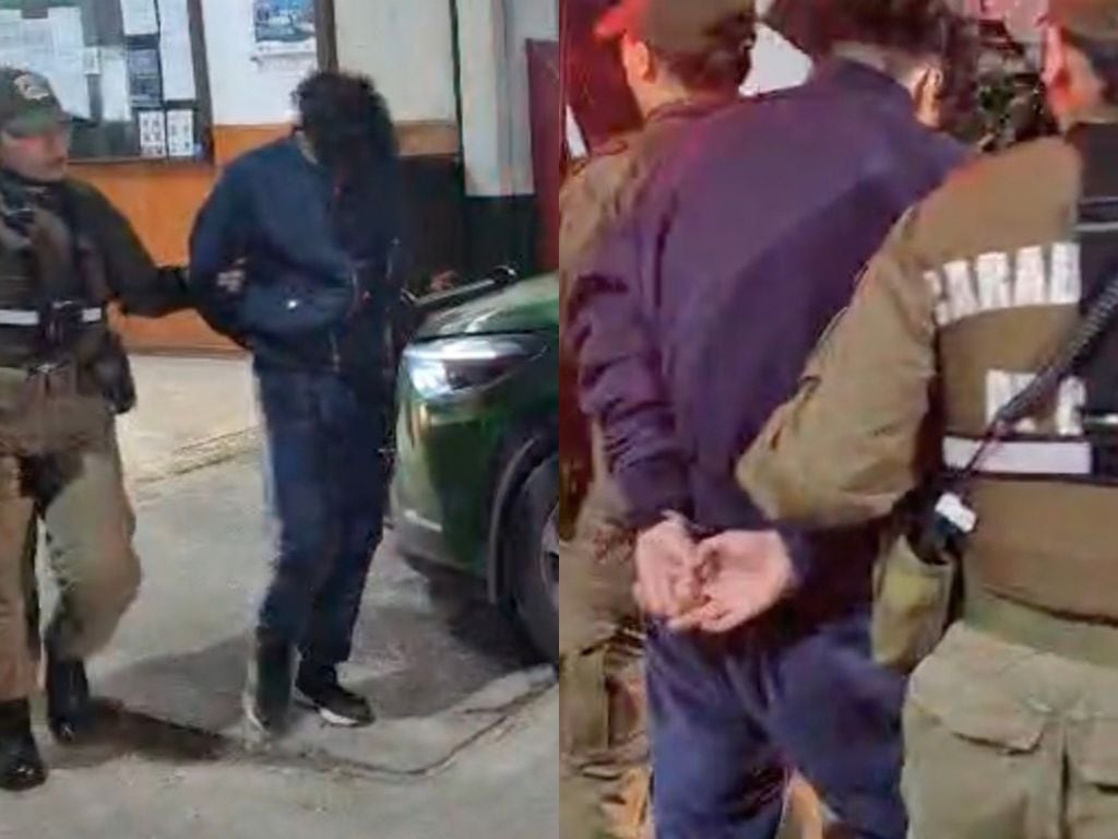 Robo de auto en Ñuñoa termina con violento choque contra un bus: seis detenidos, cuatro de ellos adolescentes