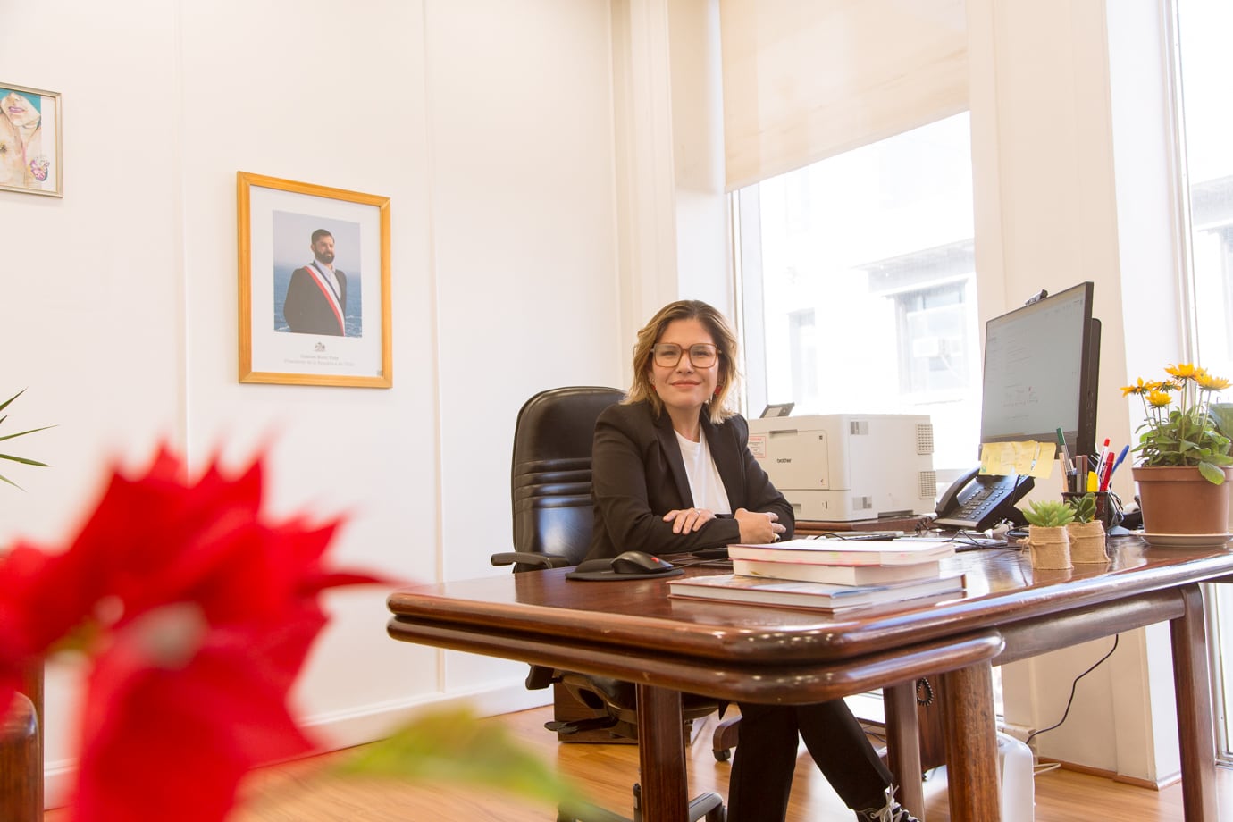 Directora del SernamEG, Priscilla Carrasco