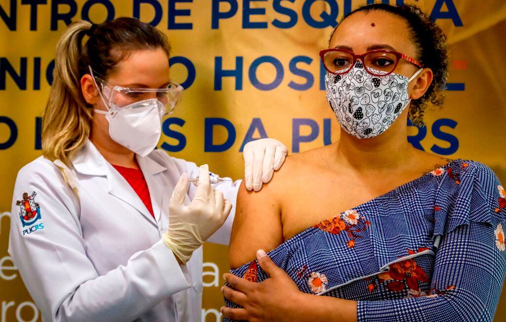 El ensayo médico de la vacuna Sinovac en Sao Paulo
