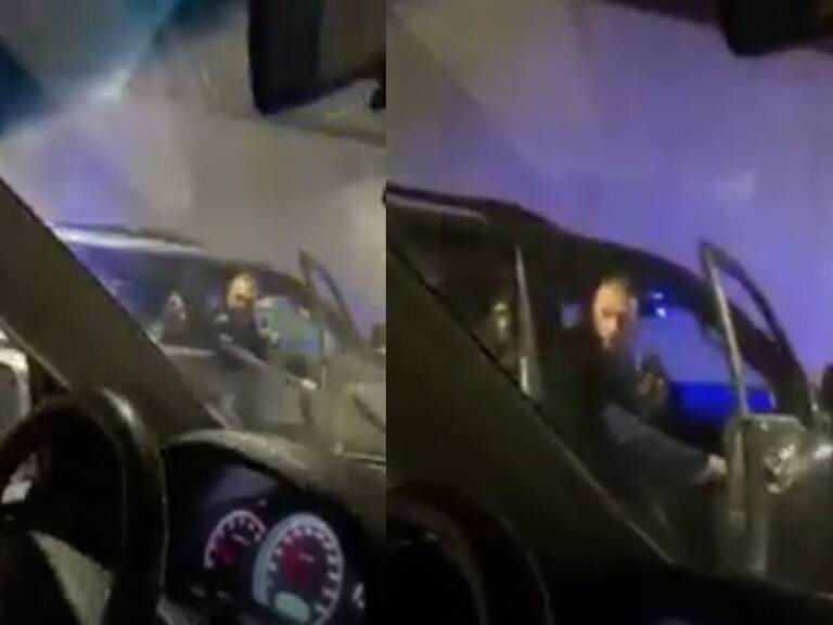 Conductora denuncia que fue apuntada con una subametralladora por un funcionario de la PDI