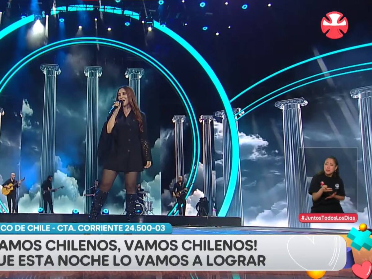 “La quiero en el Festival de Viña”: así fue el comentado show de Myriam Hernández en cierre de Teletón 2024