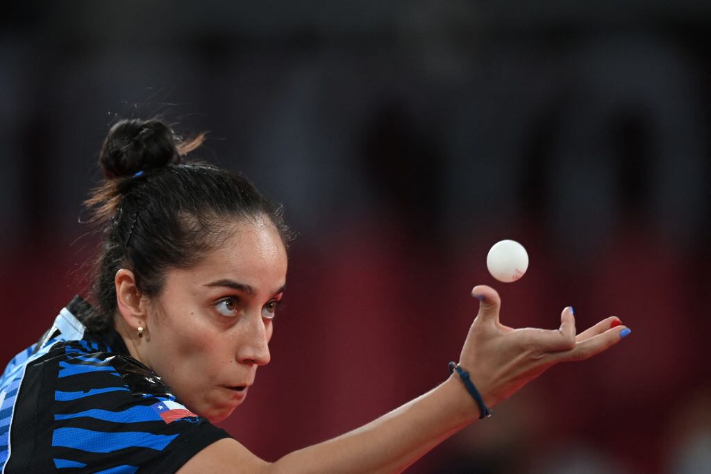Paulina Vega debutó con éxito en el tenis de mesa de los Juegos Olímpicos