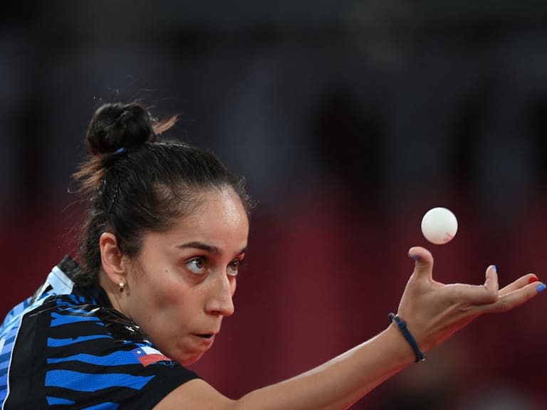 Paulina Vega debutó con éxito en el tenis de mesa de los Juegos Olímpicos