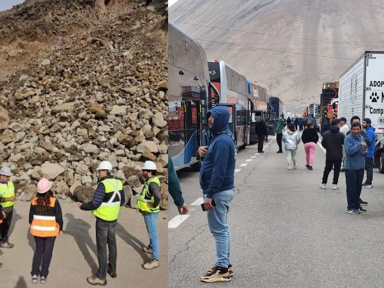 Arica: mantienen Alerta Roja en Ruta 5 Norte ante cortes por derrumbes