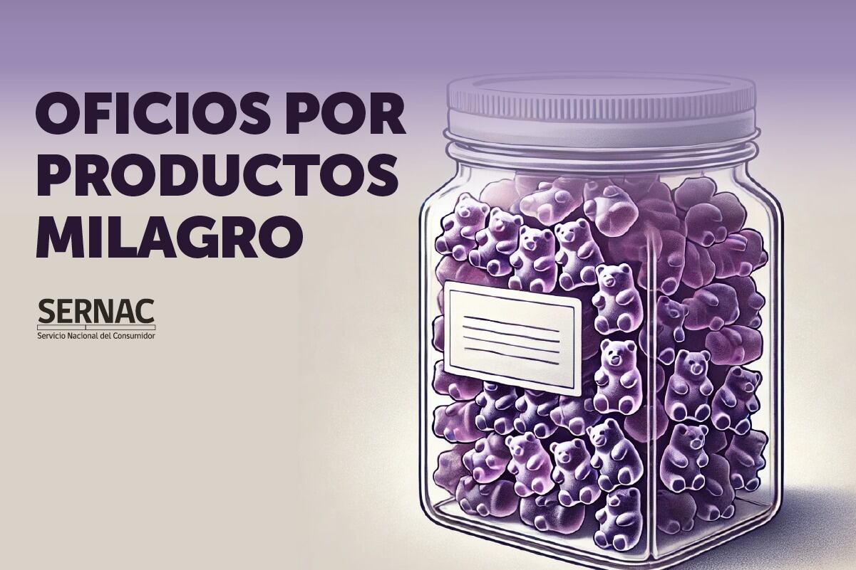 Sernac oficia a tres conocidas empresas por vender “productos milagrosos” a través de internet