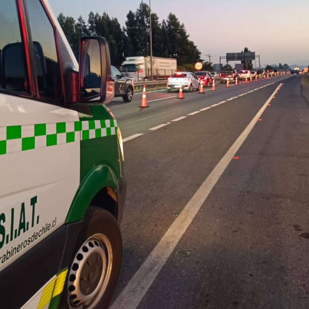 Fatal accidente de tránsito en San Fernando: conductor muere tras violento choque en la Ruta 5 Sur
