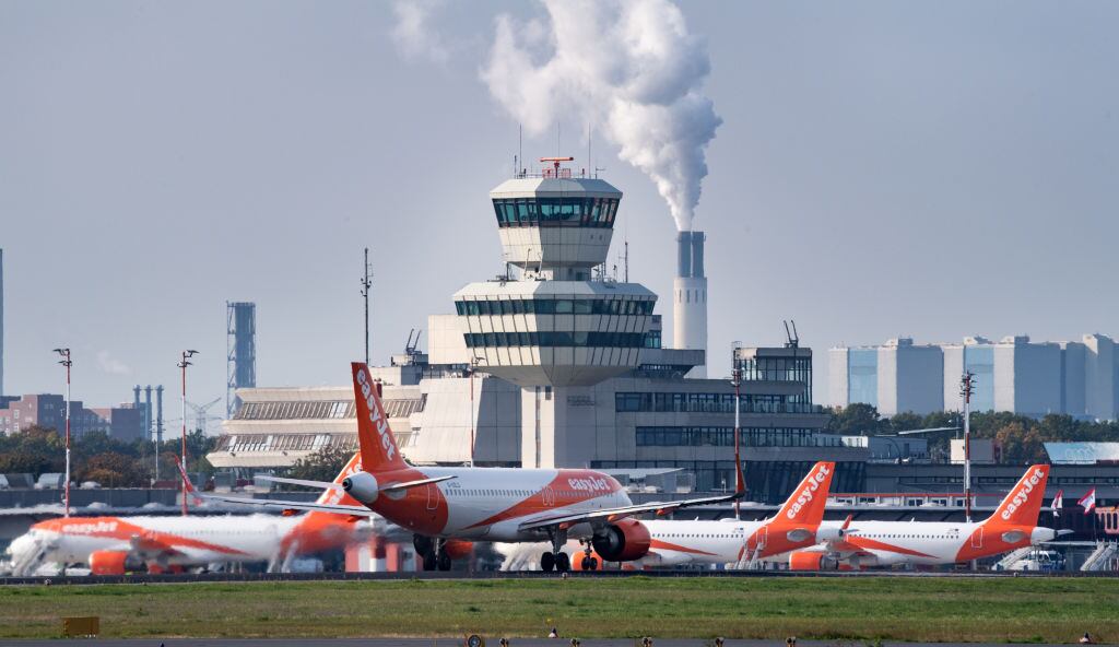 La emisión de gases en la cercanía del aeropuerto de Berlín