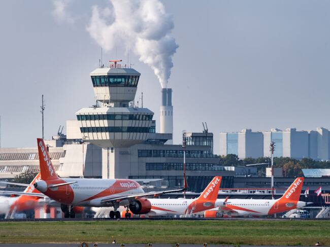 La emisión de gases en la cercanía del aeropuerto de Berlín