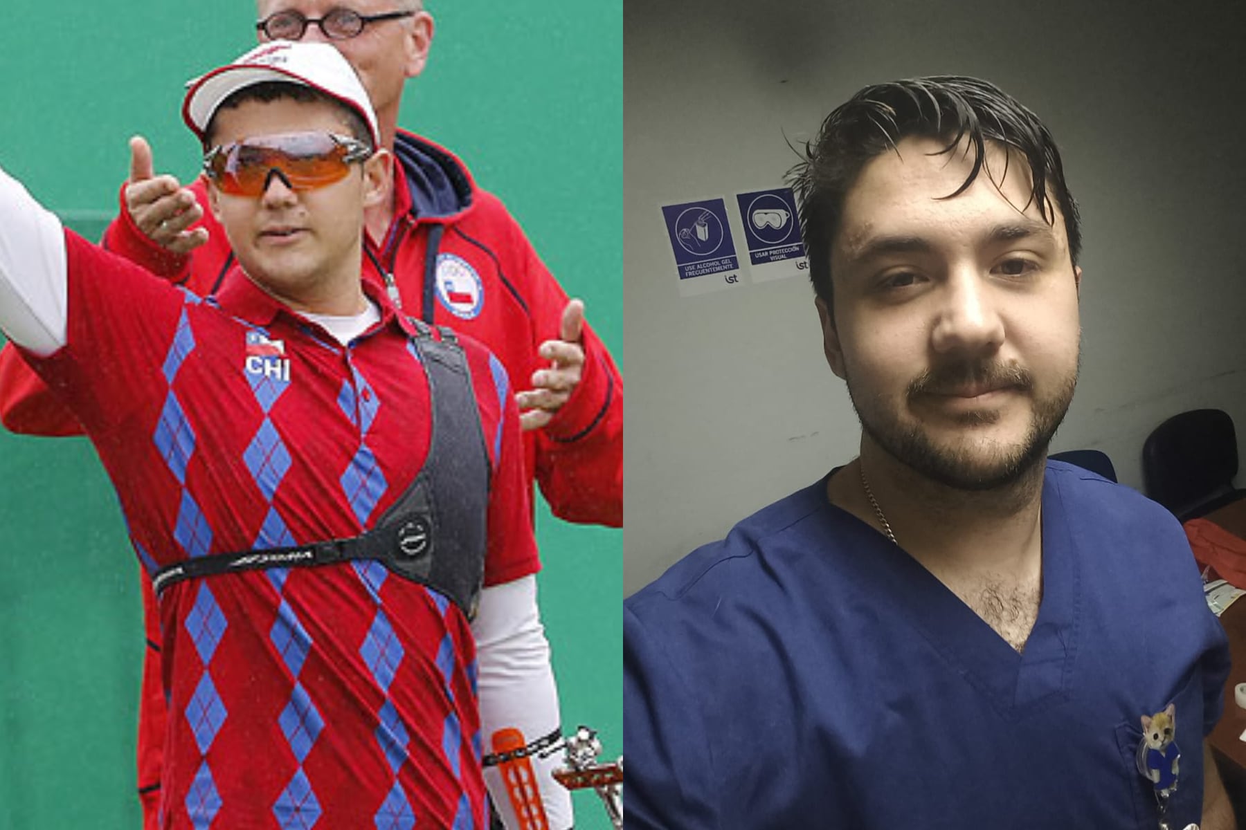 Ricardo Soto disputó los Juegos Olímpicos de Río y ahora se desempeña como enfermero