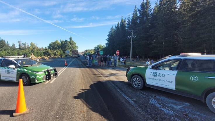 Una persona fallecida y cuatro lesionadas deja un violento accidente vehicular en Puerto Varas