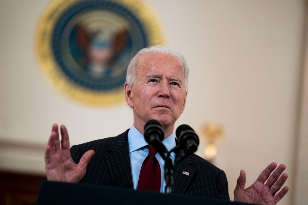 El presidente estadounidense Joe Biden