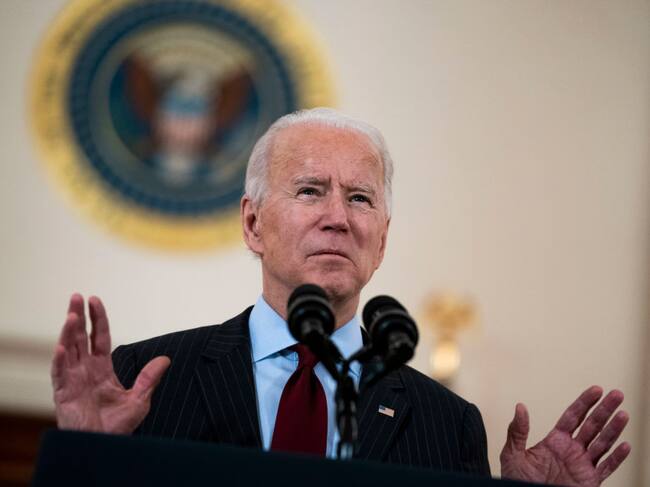 El presidente estadounidense Joe Biden