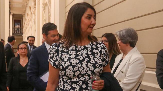 La fiscal Mancilla. / Agencia Uno.