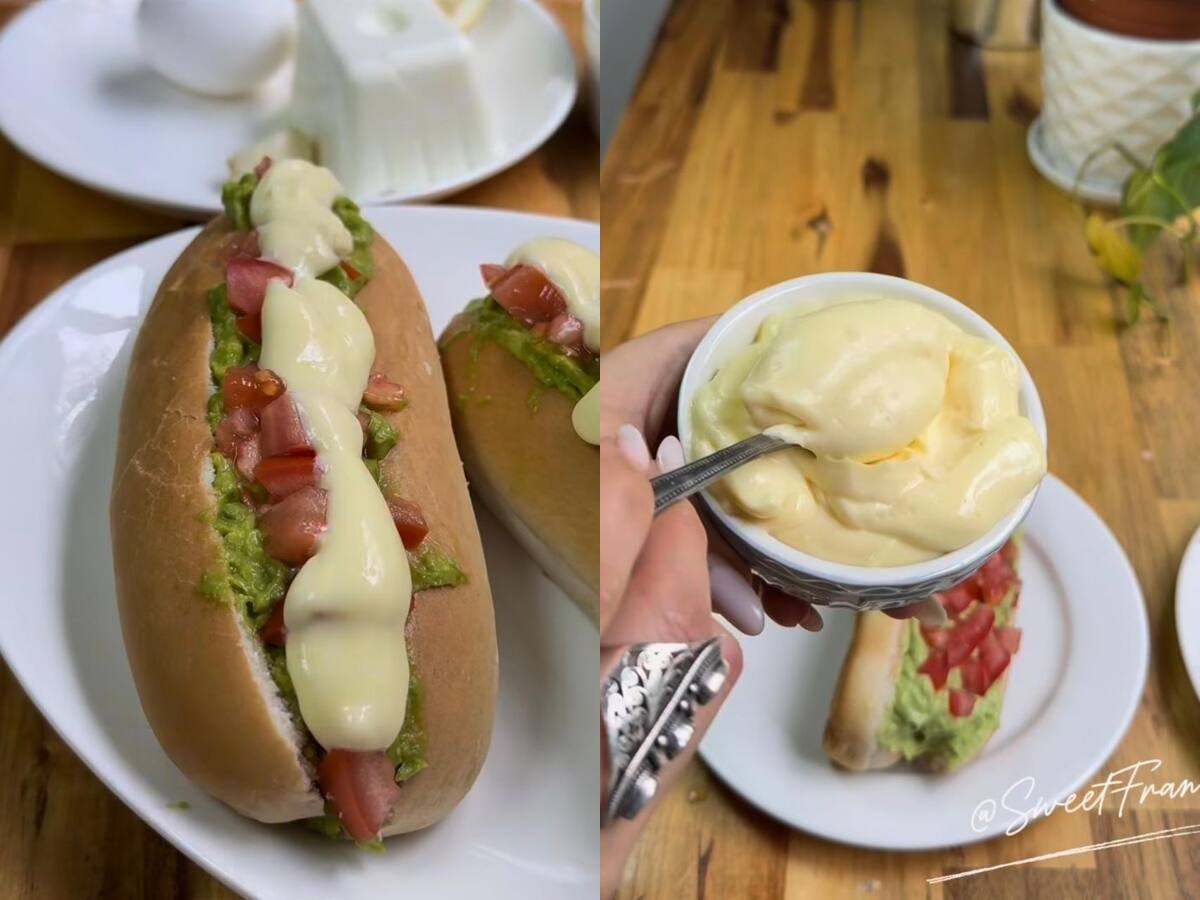 Tiene apenas 342 calorías: influencer chilena revela cómo creó un completo italiano “fit”