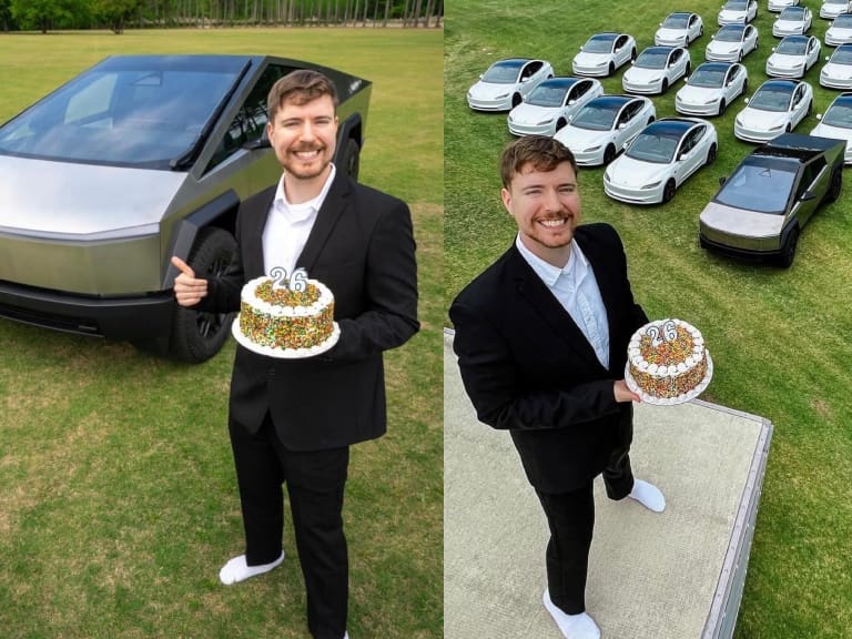 MrBeast regalará 26 autos Tesla por su cumpleaños: revisa cómo participar y hasta cuándo hay plazo para concursar