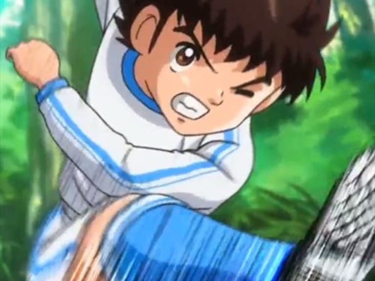 Remake de Los Súper Campeones debutó con desafío de Oliver a Benji