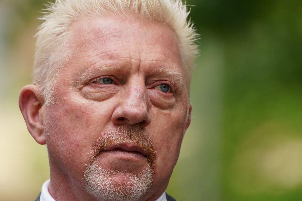 El extenista Boris Becker durante la etapa del juicio en su contra