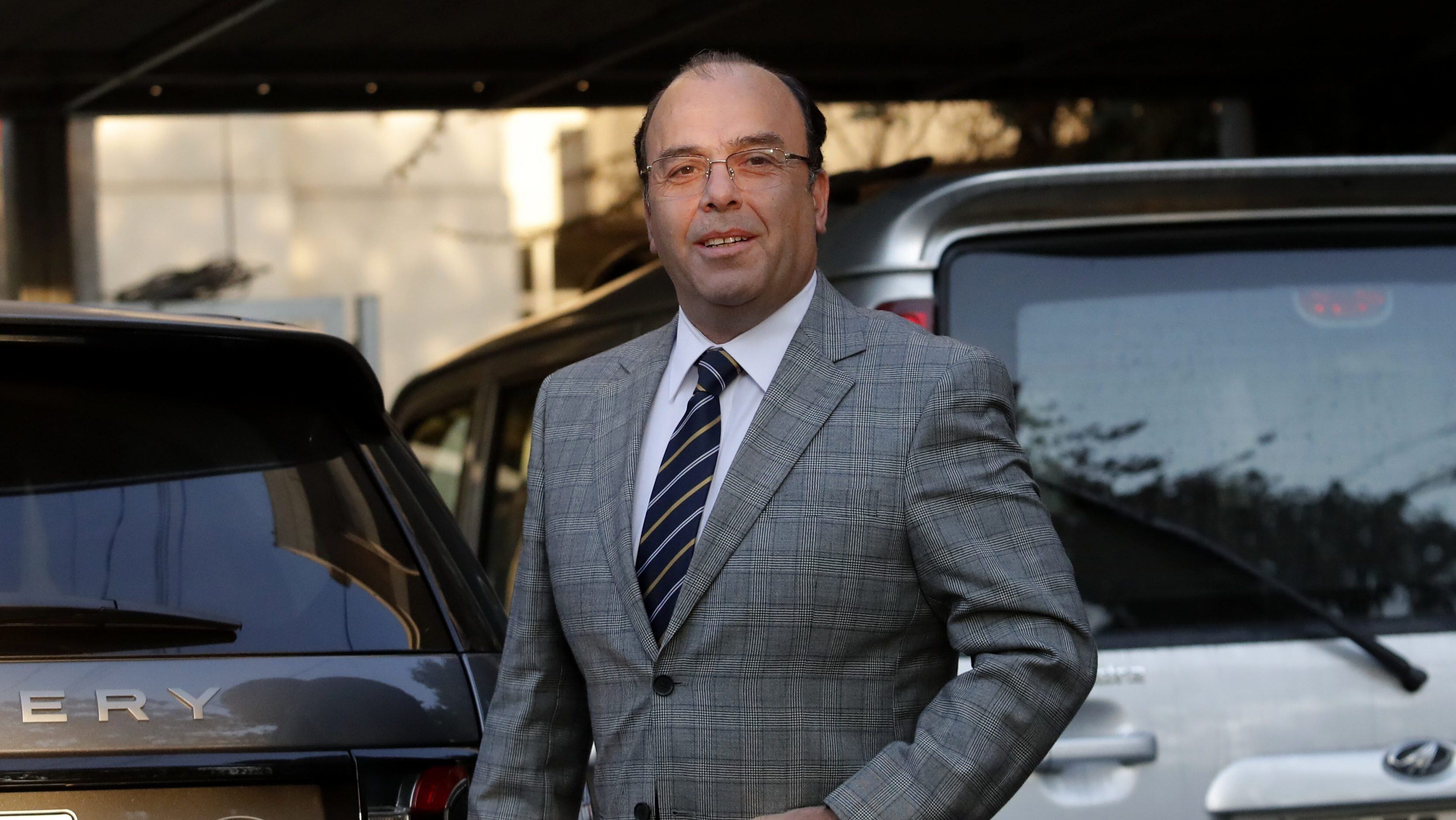 16 de ABRIL del 2018/SANTIAGOEl general(r) de Carabineros, Julio Pineda llego a declarar por la filtración de hoja de vida del General Director Hermes Soto a la Segunda Fiscalía Militar de Santiago
FOTO:FRANCISCO FLORES SEGUEL/AGENCIAUNO