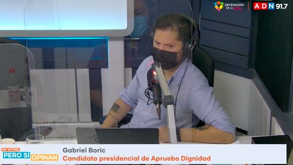 Gabriel Boric sobre acusación de acoso