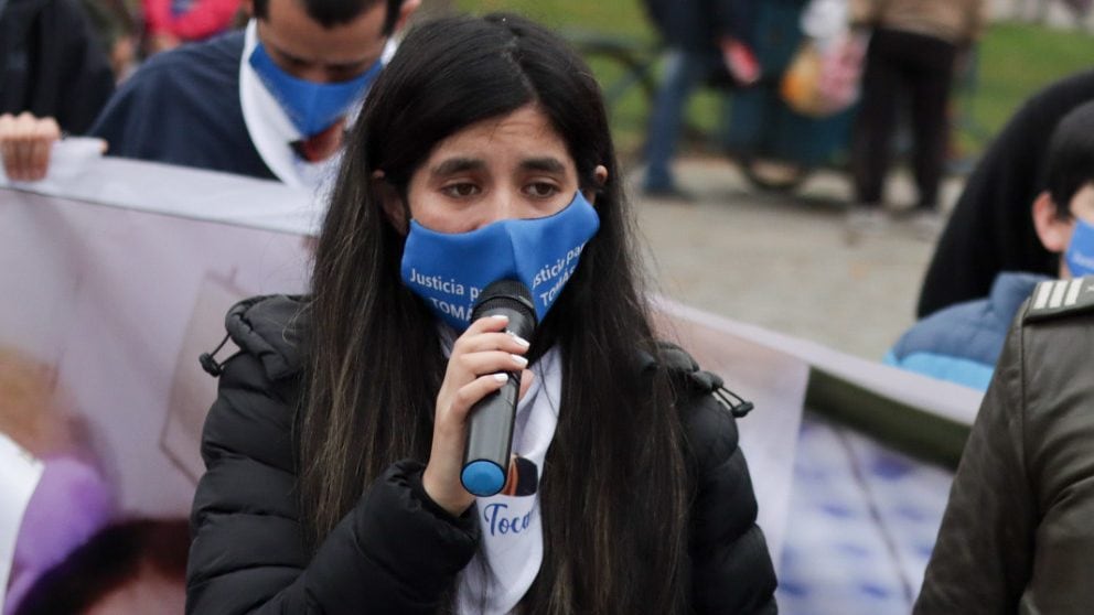Mamá de Tomás Bravo, Estefanía Gutiérrez
