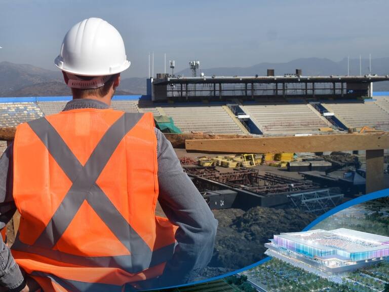 A más de un mes, así avanzan las obras en la remodelación de San Carlos de Apoquindo