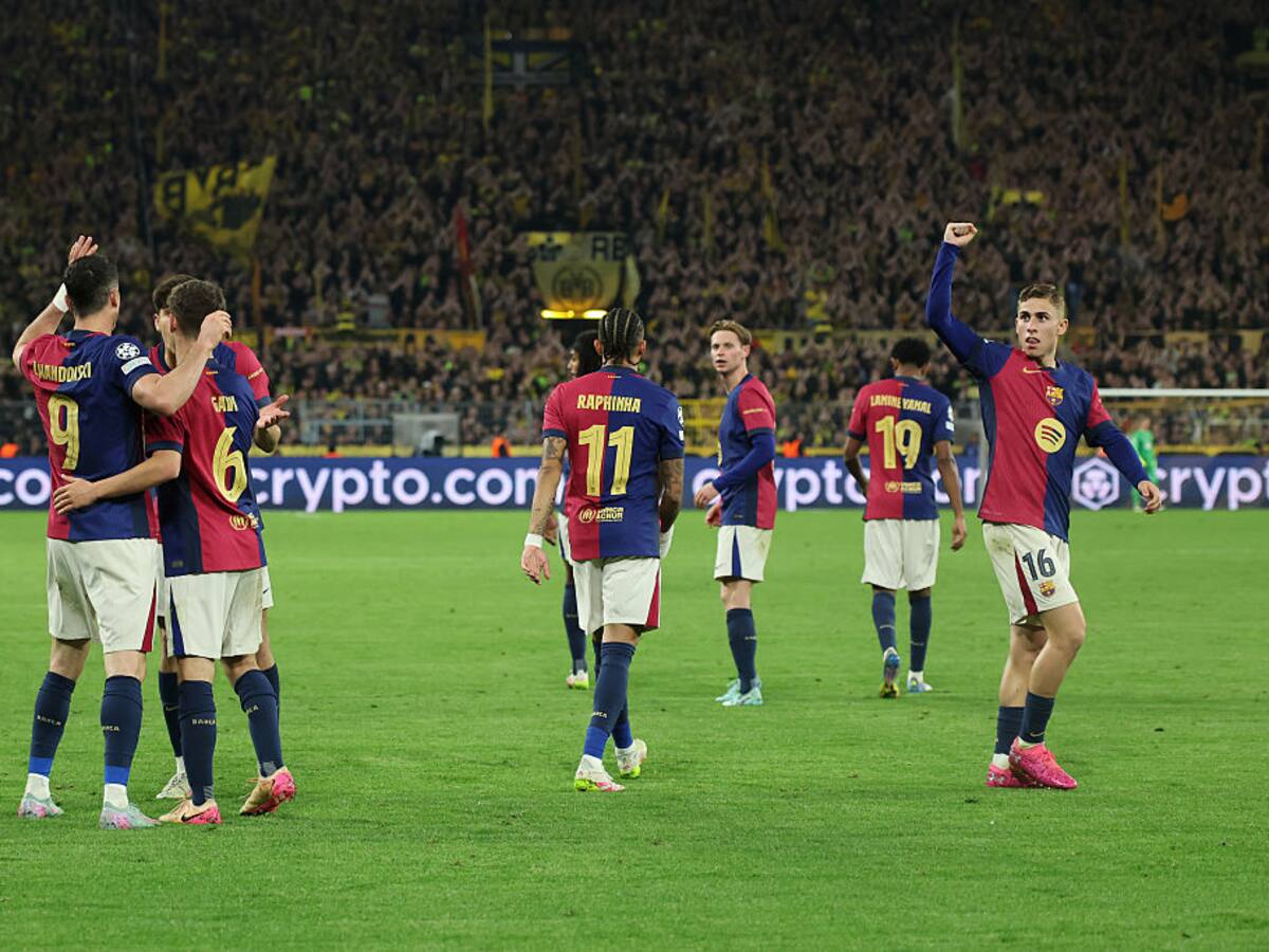 Gracias a la ida: Barcelona sobrevive al infierno de Dortmund y se mete en semifinales de la Champions League