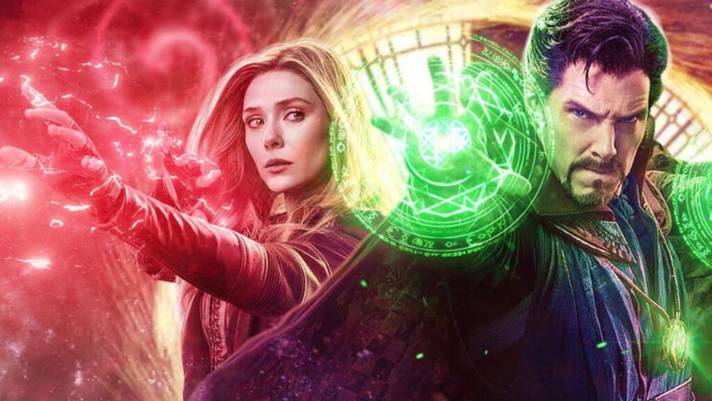 Doctor Stran en el Multiverso de la Locura - Wanda, hijos - póster Marvel