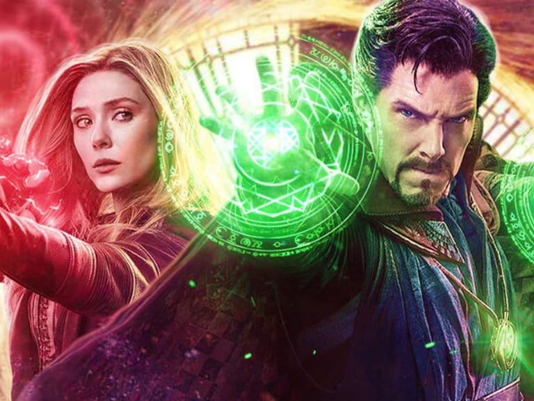 Doctor Stran en el Multiverso de la Locura - Wanda, hijos - póster Marvel