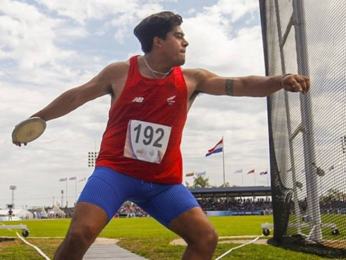 ¡Cayó el 36! Claudio Romero en Lanzamiento del Disco sumó un nuevo oro para Chile en los Juegos Sudamericanos