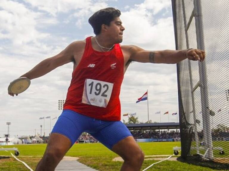 ¡Cayó el 36! Claudio Romero en Lanzamiento del Disco sumó un nuevo oro para Chile en los Juegos Sudamericanos