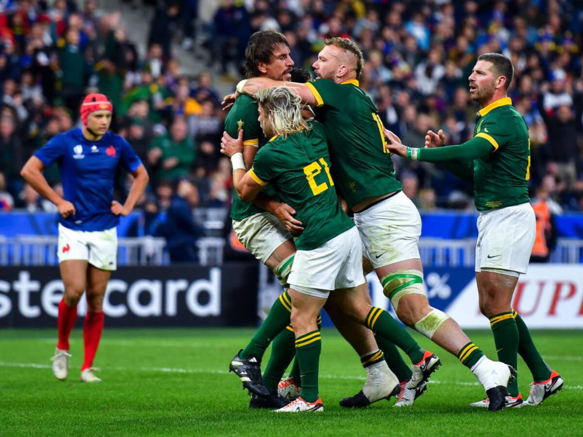Mundial de Rugby: Sudáfrica elimina a Francia y llega a semis