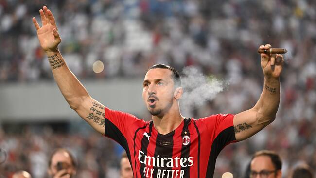 Zlatan Ibrahimovic: el efusivo festejo tras ganar la Serie A