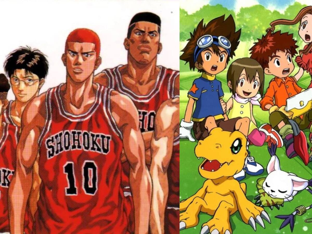“Slam Dunk”, “Digimon” y más: estos son los anime que transmitirá canal chileno en maratón de 600 horas