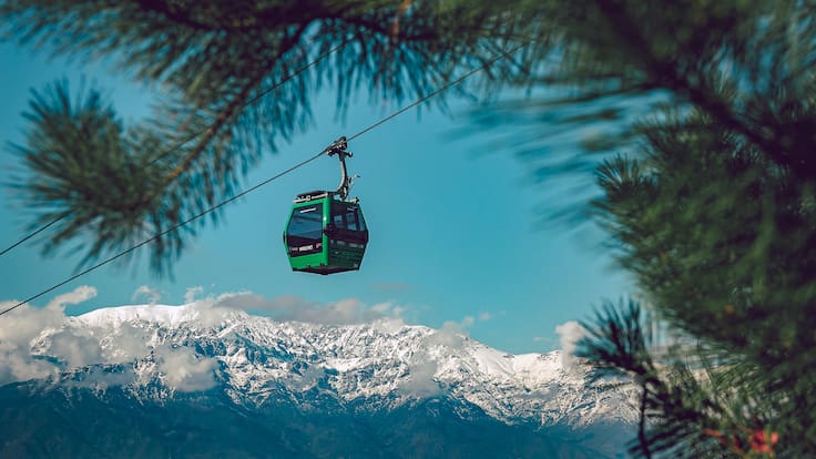 Teleférico de Santiago se consolida como uno de los atractivos turísticos más valorados de Latinoamérica