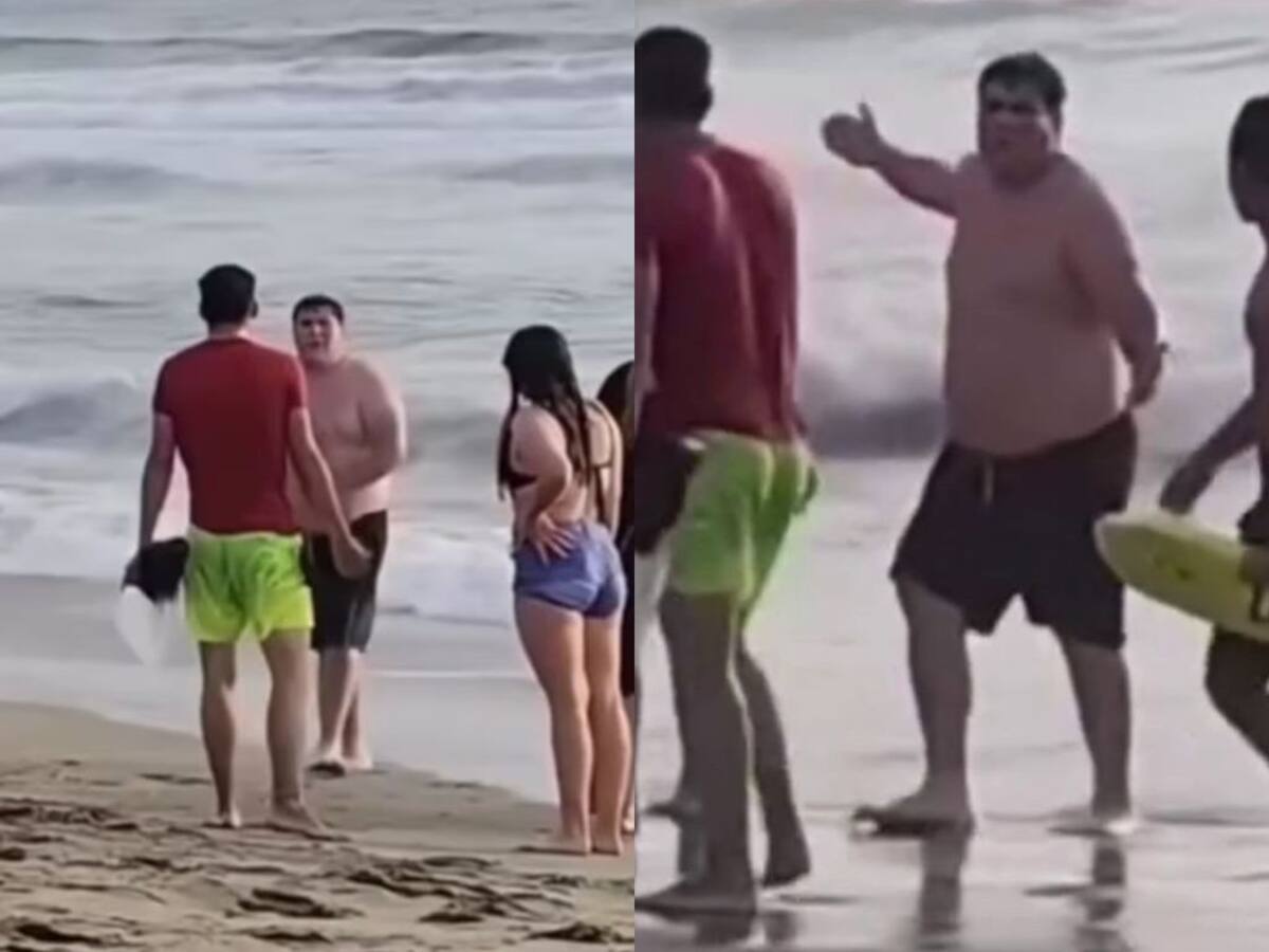 Agreden a salvavidas tras rescate en Cartagena: testigo lo acusa de no estar pendiente por “estar pololeando”