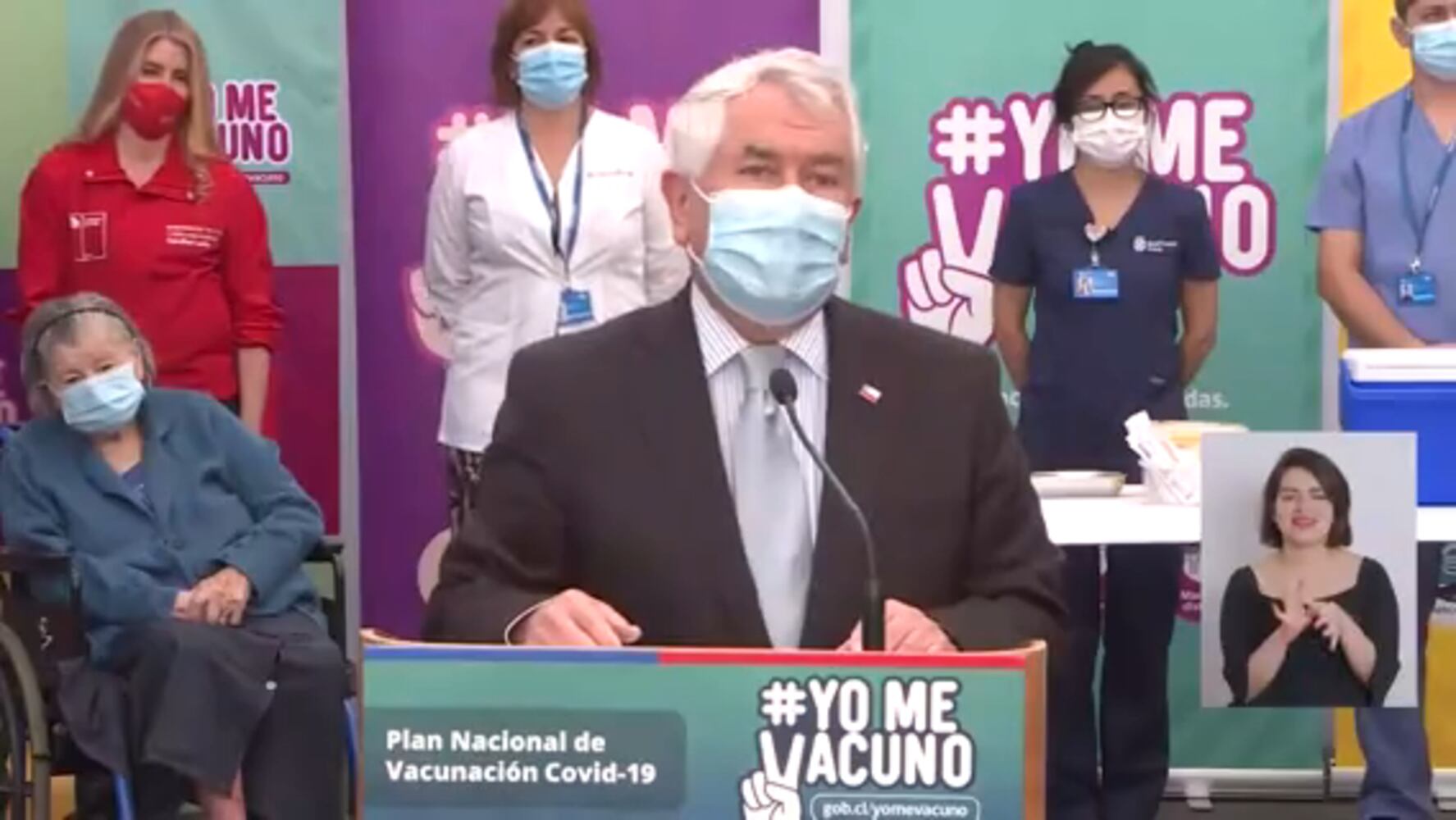 Ministro de Salud, Enrique Paris