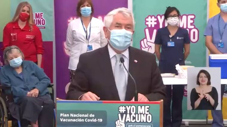 Ministro de Salud, Enrique Paris