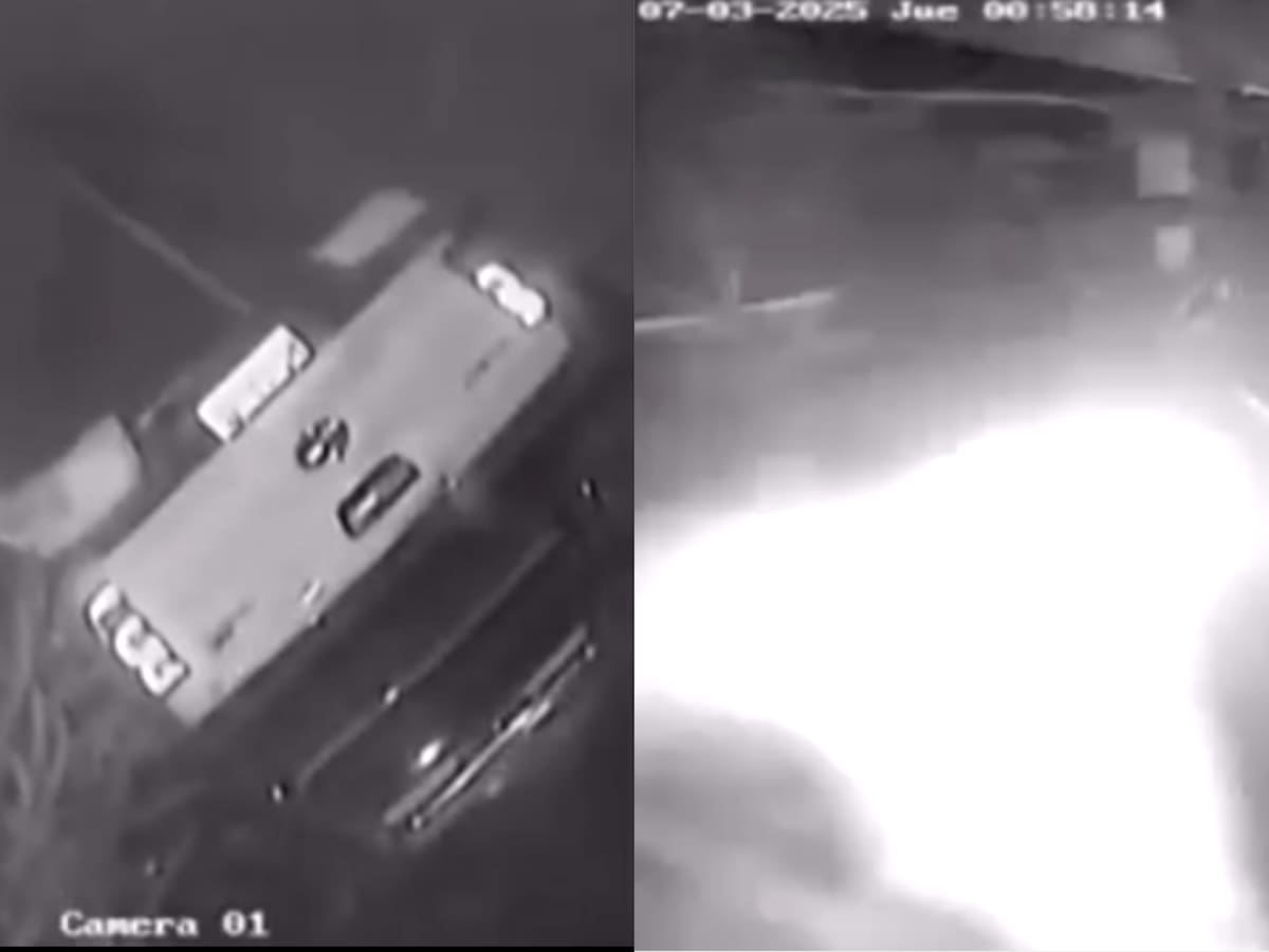 Camioneta voló por los aires: conductor es detenido tras quedar incrustado en una casa en Macul y hallarse droga en su auto