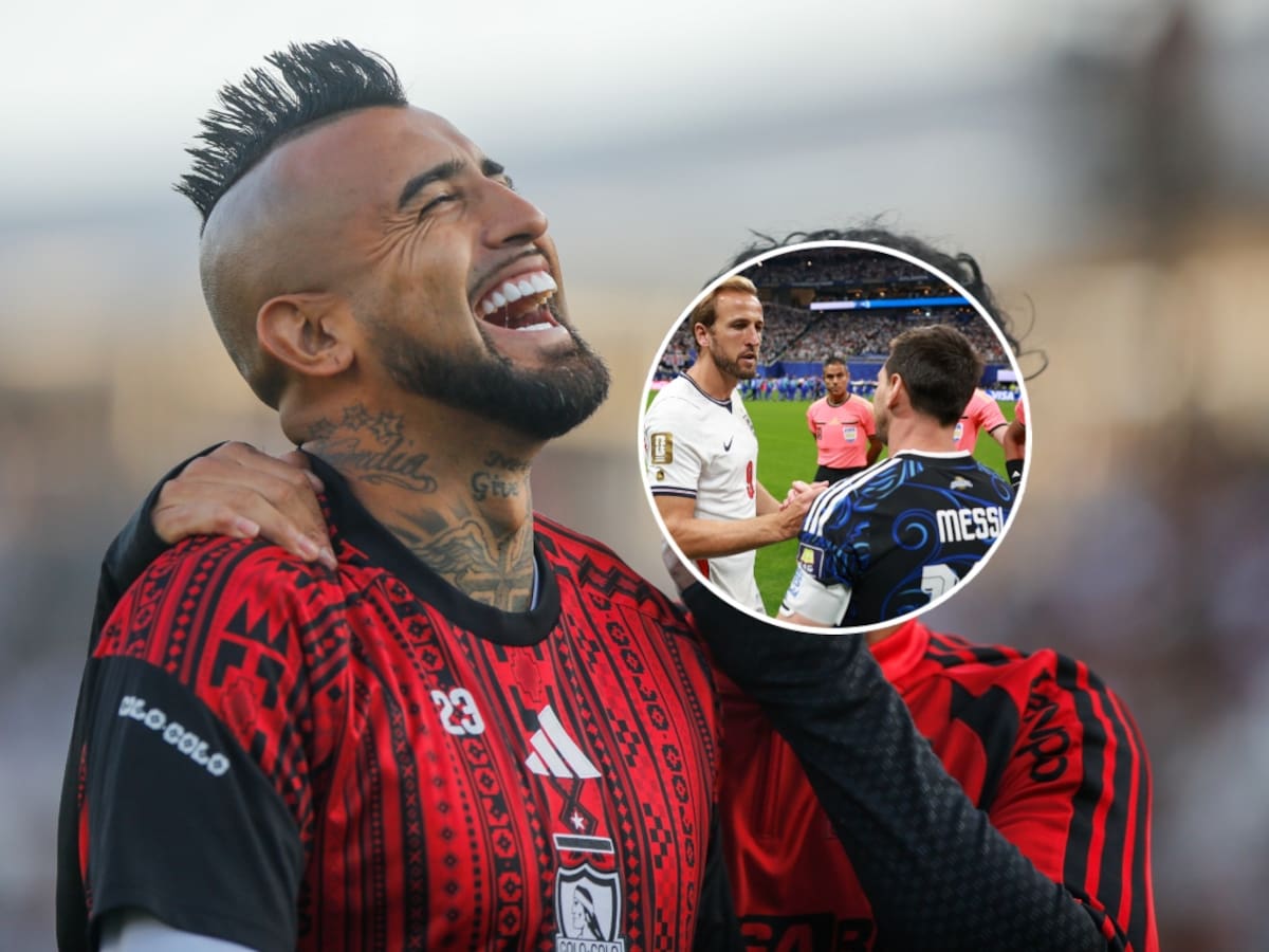 Vidal celebró el triunfo de Argentina junto a compañeros de Colo Colo y lanzó duro mensaje a Inglaterra: “Cago...”
