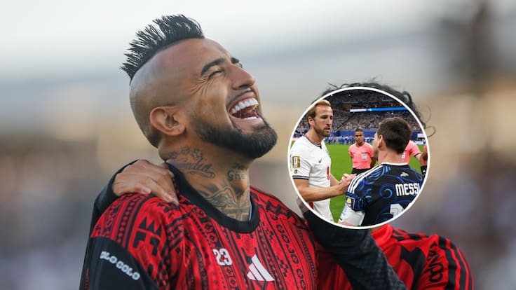 Vidal celebró el triunfo de Argentina junto a compañeros de Colo Colo y lanzó duro mensaje a Inglaterra: “Cago...”