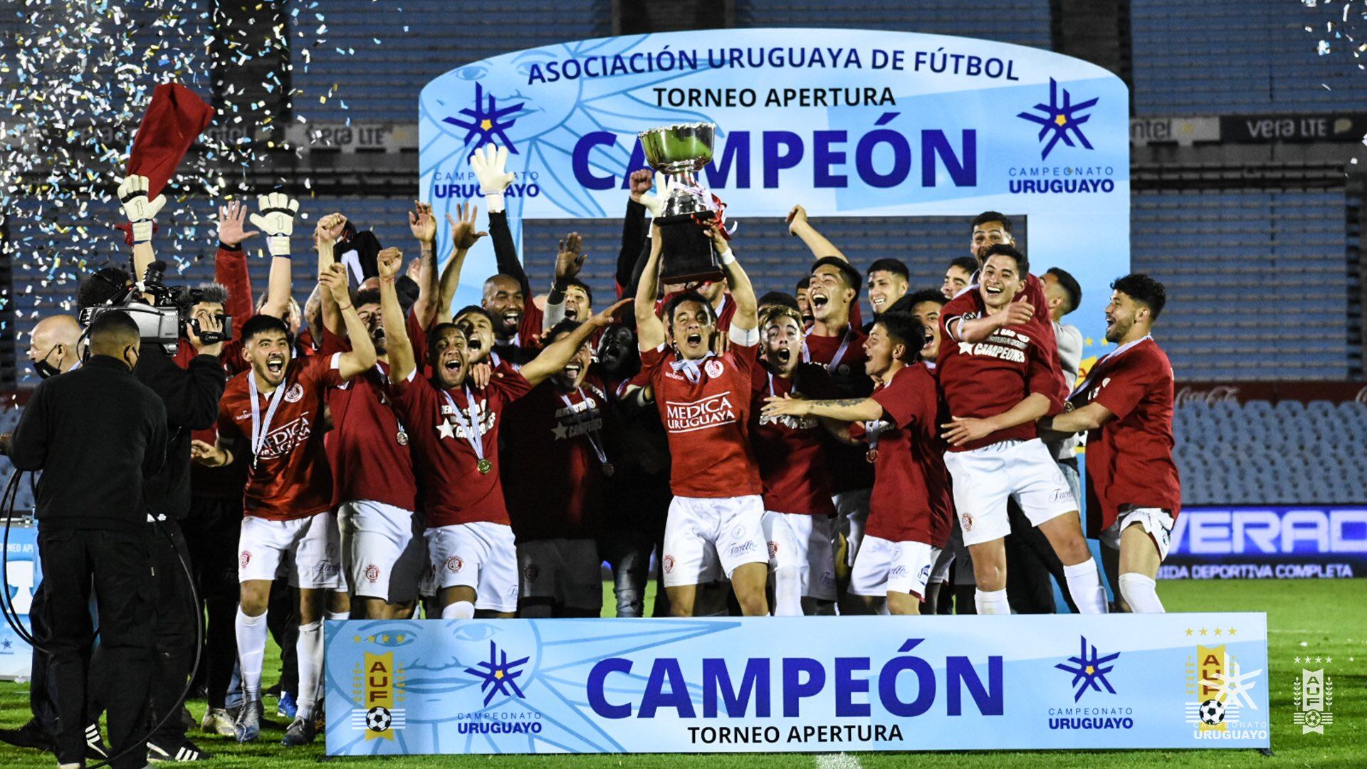 Rentistas se coronó campeón del Torneo de Apertura de Uruguay